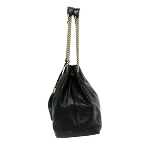 GUCCI SOHO HOBO PATENT LEATHER TOTE