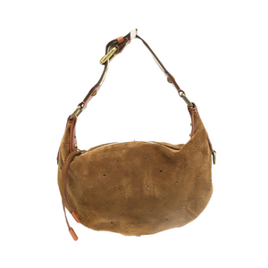PREOWNED LOUIS VUITTON SUEDE PM CACAO MONOGRAM
