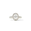 Load image into Gallery viewer, WHITE GOLD LADY'S RING WITH OVAL GIA DIAMOND
