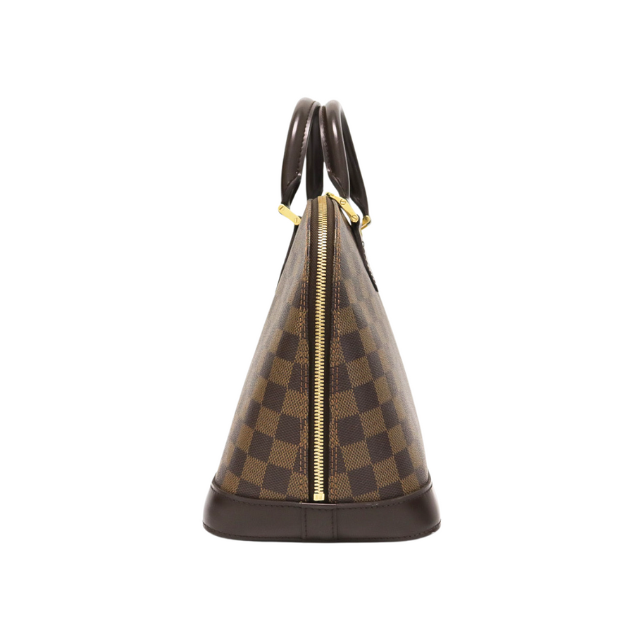 PREOWNED LOUIS VUITTON ALMA DAMIER EBENE
