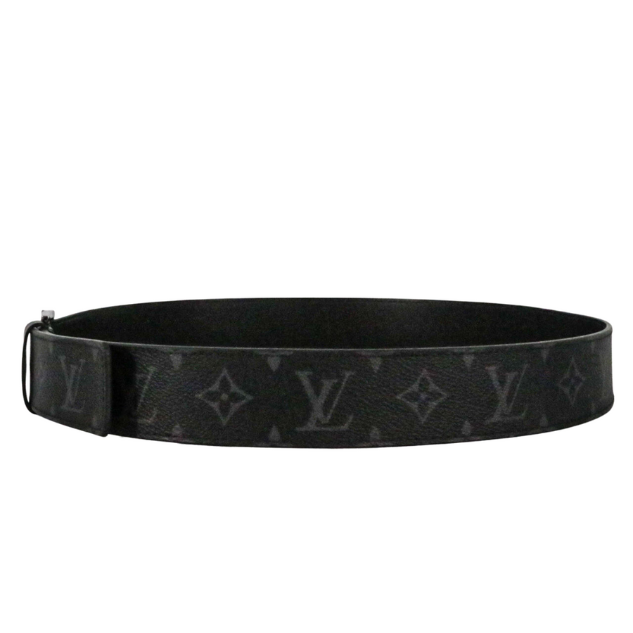 LOUIS VUITTON MONOGRAM BELT GRAY