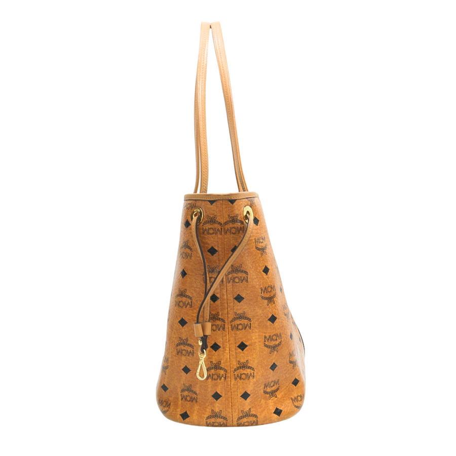 PREOWNED MCM LIZ REVERSIBLE MEDIUM TOTE