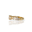 Load image into Gallery viewer, YELLOW GOLD LADY'S RING WITH CUBIC ZIRCONIA STONES
