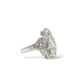 Load image into Gallery viewer, PLATINUM ART DECO COCKTAIL RING
