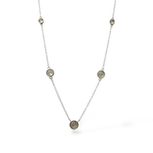 WHITE GOLD DIAMOND NECKLACE