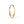 Load image into Gallery viewer, YELLOW GOLD TWO ROWS TWISTED HOOP EARRINGS
