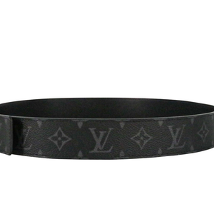 LOUIS VUITTON MONOGRAM BELT GRAY