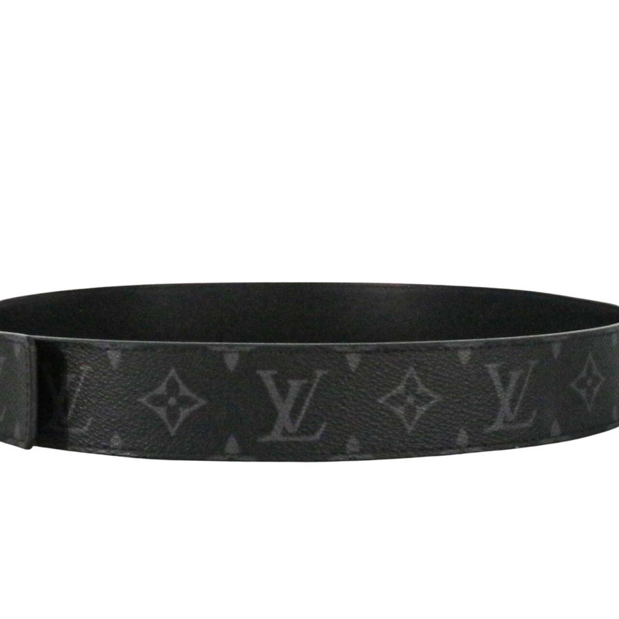 LOUIS VUITTON MONOGRAM BELT GRAY
