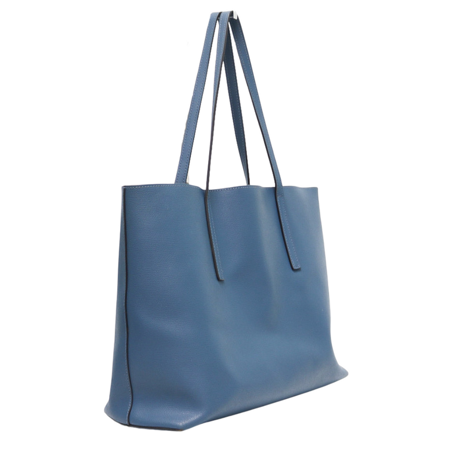PREOWNED FENDI VITELLO VIENNA ENAMEL F SHOPPING TOTE
