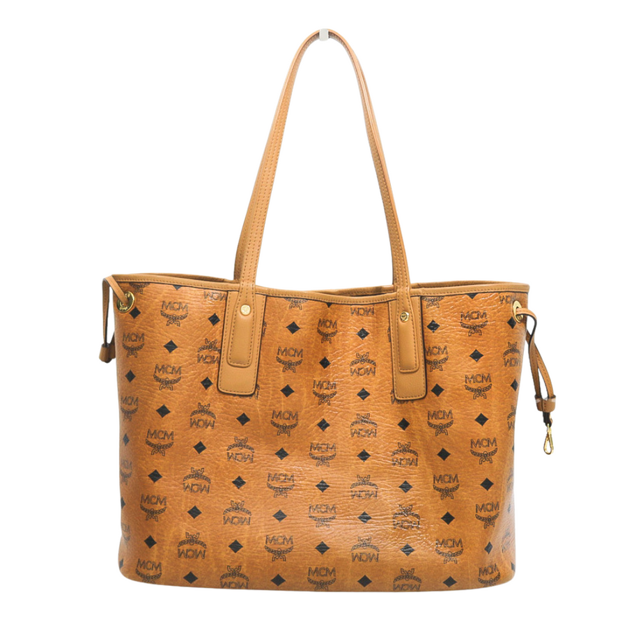 PREOWNED MCM LIZ REVERSIBLE MEDIUM TOTE