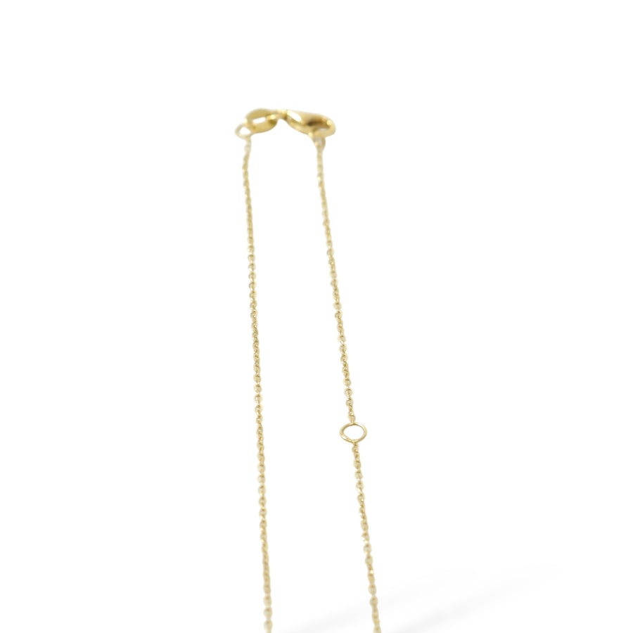 YELLOW GOLD MAMA NECKLACE