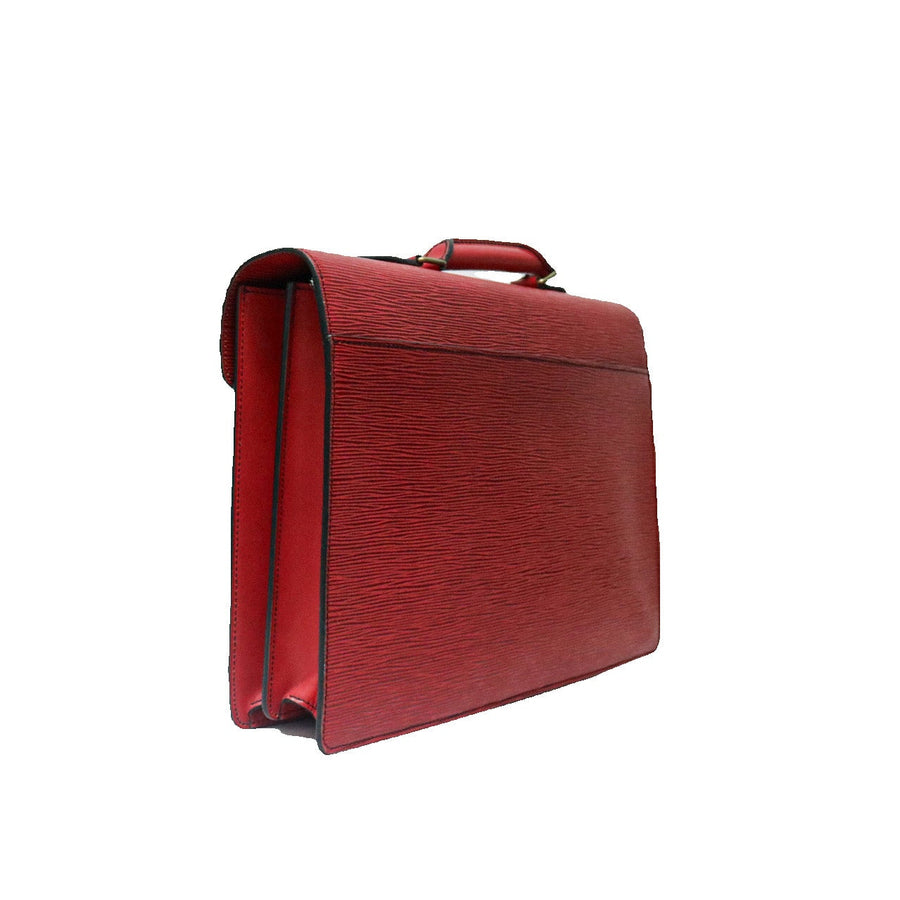 LOUIS VUITTON SERVIETTE CONSEILLER RED EPI