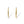 Load image into Gallery viewer, YELLOW GOLD HOOP EARRINGS  WITH DIAMOND CUT FINISHED
