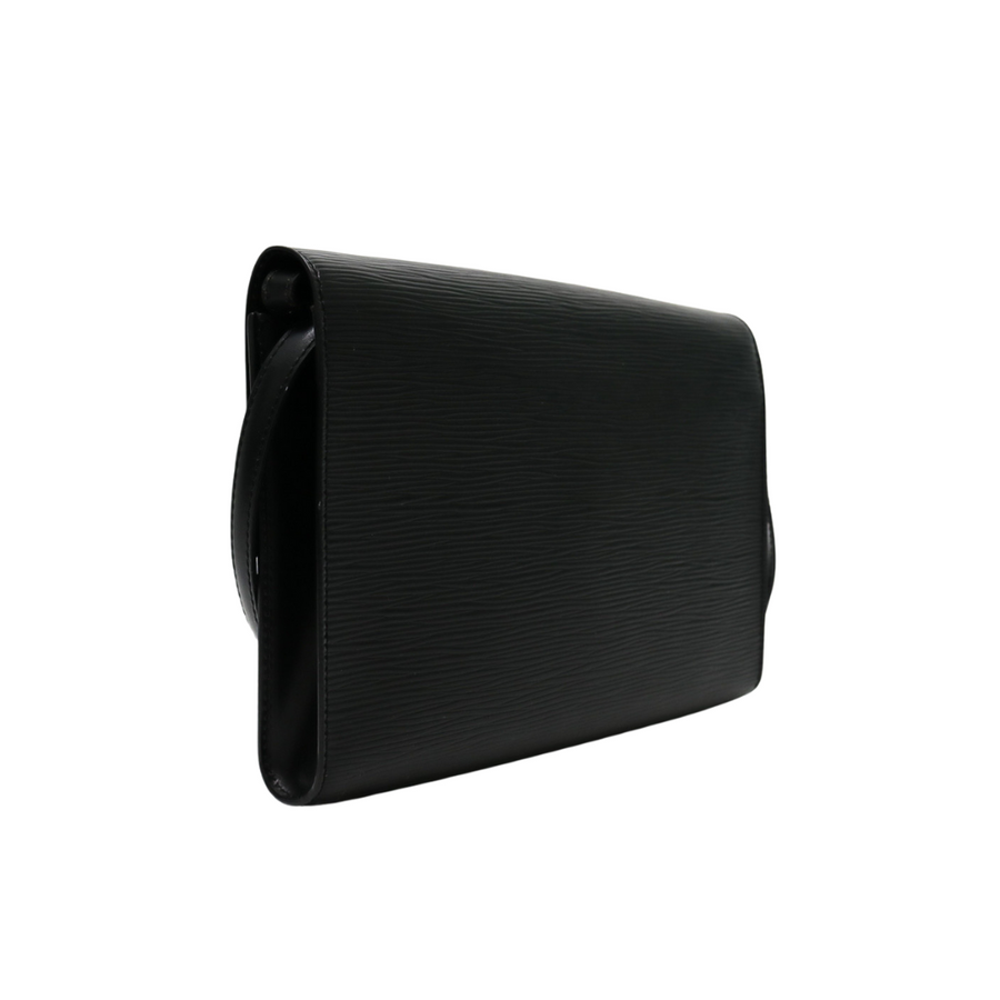 LOUIS VUITTON BLACK EPI ARCHE POCHETTE