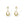 Load image into Gallery viewer, YELLOW GOLD TEAR DROP EARRINGS
