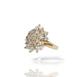 Load image into Gallery viewer, YELLOW GOLD LADY'S RING WITH NATURAL DIAMONDS
