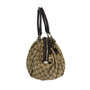 PREOWNED GUCCI SUKEY BOSTON GG BAG