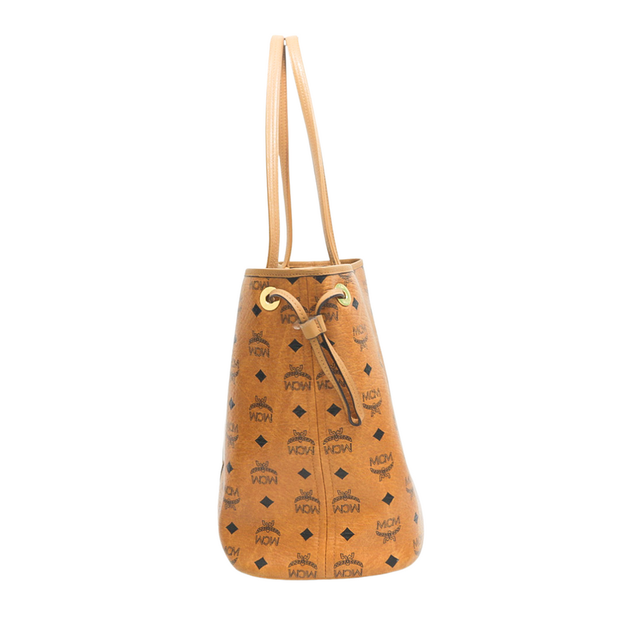 PREOWNED MCM LIZ REVERSIBLE MEDIUM TOTE