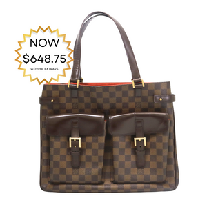 PREOWNED LOUIS VUITTON UZES DAMIER EBENE