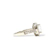 Load image into Gallery viewer, WHITE GOLD LADY'S RING WITH OVAL GIA DIAMOND
