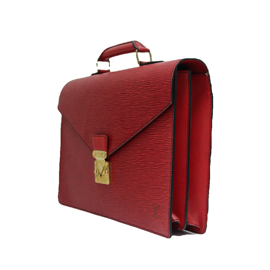 LOUIS VUITTON SERVIETTE CONSEILLER RED EPI