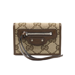 PREOWNED GUCCI & BALENCIAGA WALLET COLLAB