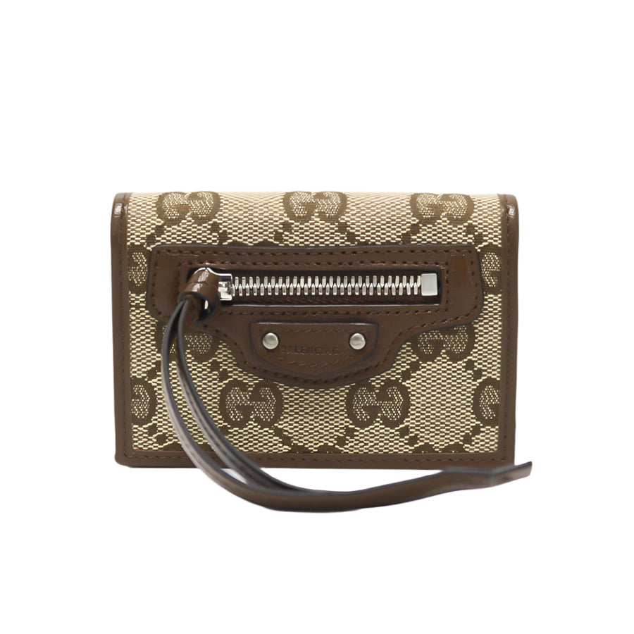 PREOWNED GUCCI & BALENCIAGA WALLET COLLAB