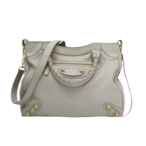 BALENCIAGA GIANT CITY LEATHER BAG