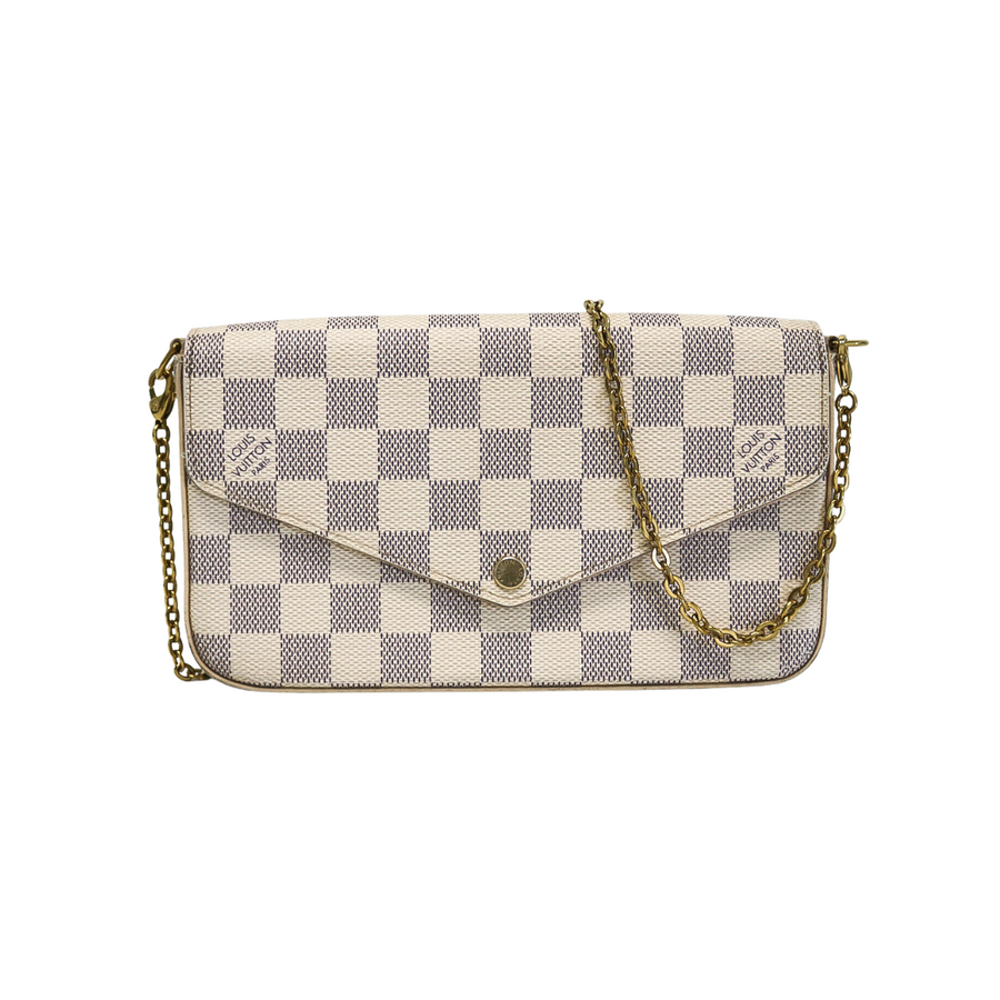 Felicie pochette 2025 damier azur