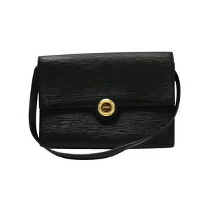 LOUIS VUITTON BLACK EPI ARCHE POCHETTE