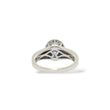Load image into Gallery viewer, WHITE GOLD LADY'S RING WITH OVAL SAPPHIRE AND DIAMONDS "LE VIAN"
