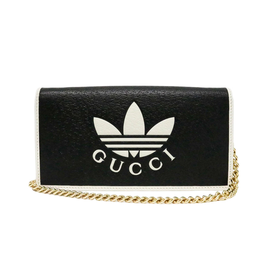 PREOWNED GUCCI ADIDAS CHAIN WALLET