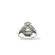 Load image into Gallery viewer, PLATINUM ART DECO COCKTAIL RING

