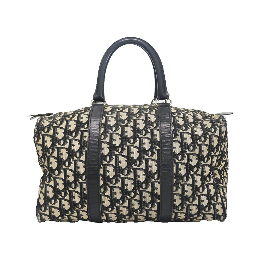 PREOWNED CHRISTIAN DIOR TROTTER BOSTON BAG