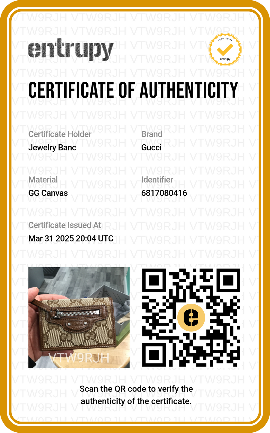 PREOWNED GUCCI & BALENCIAGA WALLET COLLAB