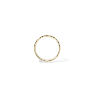 YELLOW GOLD DIAGONAL CUT WEDDING BAND