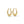 Load image into Gallery viewer, YELLOW GOLD SHELL STYLE POLISHED HOOP EARRINGS
