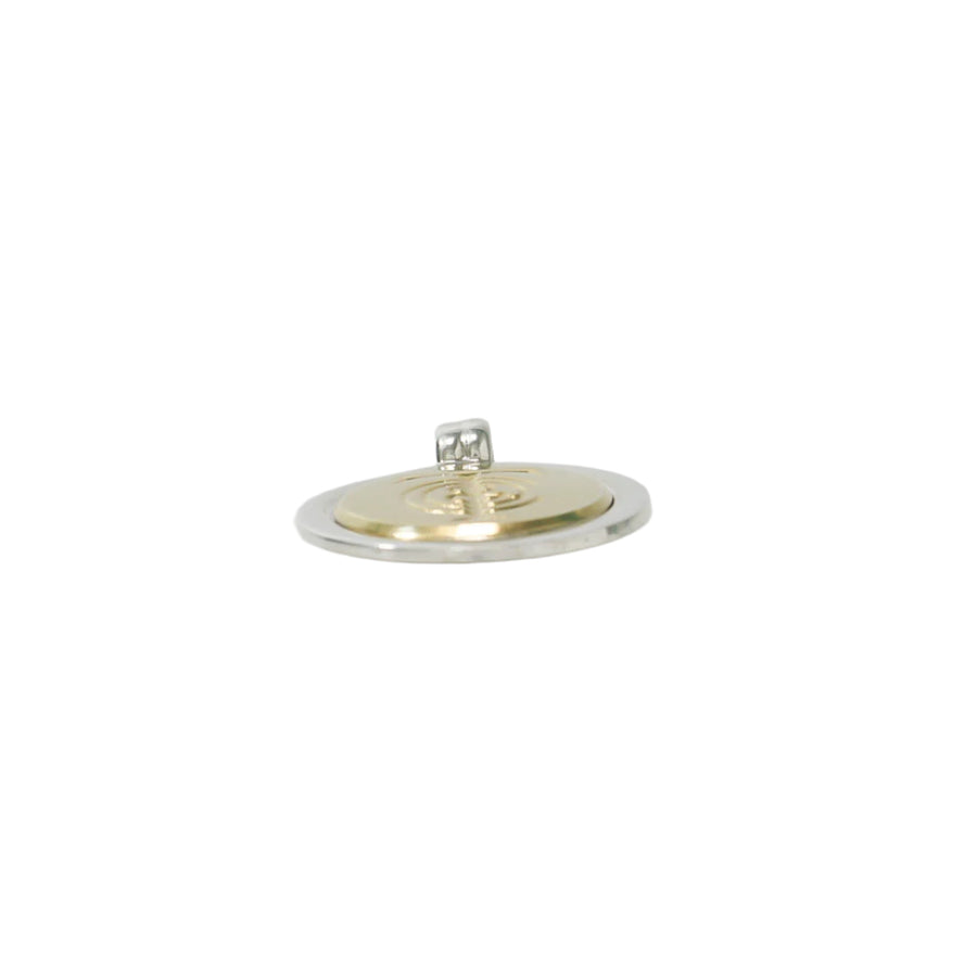 TIFFANY & CO.  COIN PENDANT SILVER & YELLOW GOLD COMBINED