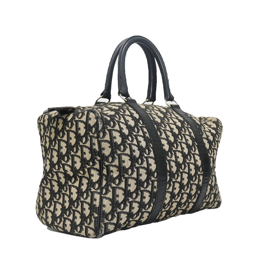 PREOWNED CHRISTIAN DIOR TROTTER BOSTON BAG