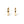 Load image into Gallery viewer, YELLOW GOLD HOOP EARRINGS WITH ROUND NATURAL DIAMONDS
