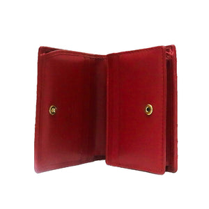 GUCCI GG MARMONT CARD CASE WALLET RED