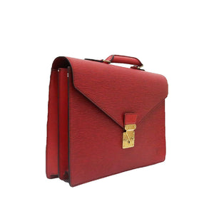 LOUIS VUITTON SERVIETTE CONSEILLER RED EPI