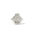 Load image into Gallery viewer, PLATINUM ART DECO COCKTAIL RING
