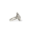 Load image into Gallery viewer, PLATINUM ART DECO COCKTAIL RING
