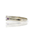 Load image into Gallery viewer, WHITE GOLD LADY'S RING PAST PRESENT FUTURE WITH NATURAL DIAMOND
