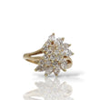 Load image into Gallery viewer, YELLOW GOLD LADY'S RING WITH NATURAL DIAMONDS
