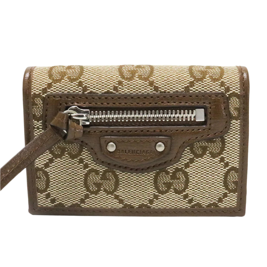 PREOWNED GUCCI & BALENCIAGA WALLET COLLAB