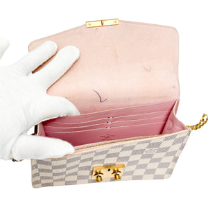LOUIS VUITTON CROISETTE DAMIER AZUR
