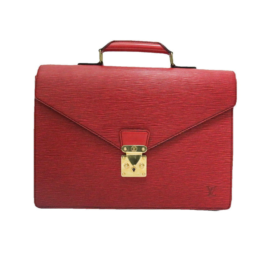 LOUIS VUITTON SERVIETTE CONSEILLER RED EPI