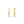 Load image into Gallery viewer, YELLOW GOLD POLISHED HOOP EARRINGS  DROP STYLE
